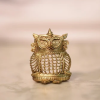 Brass Owl Dhokra Art