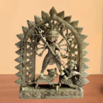 Dhokra Brass Durga Mahisasurmardini