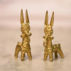 Brass Horse Pair Dhokra Art - Image 2