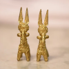 Brass Horse Pair Dhokra Art - Image 3