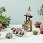 Dokra Brass Mahabharata Chariot